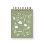 Garden Doodle Mini Jotter Notebook