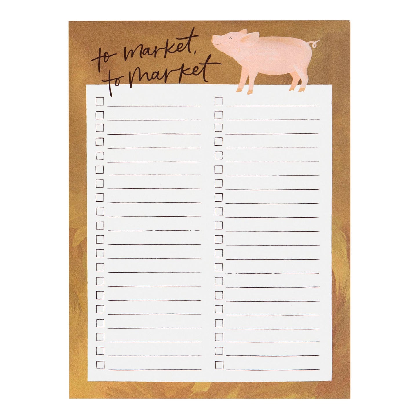 To Market Pig Notepad