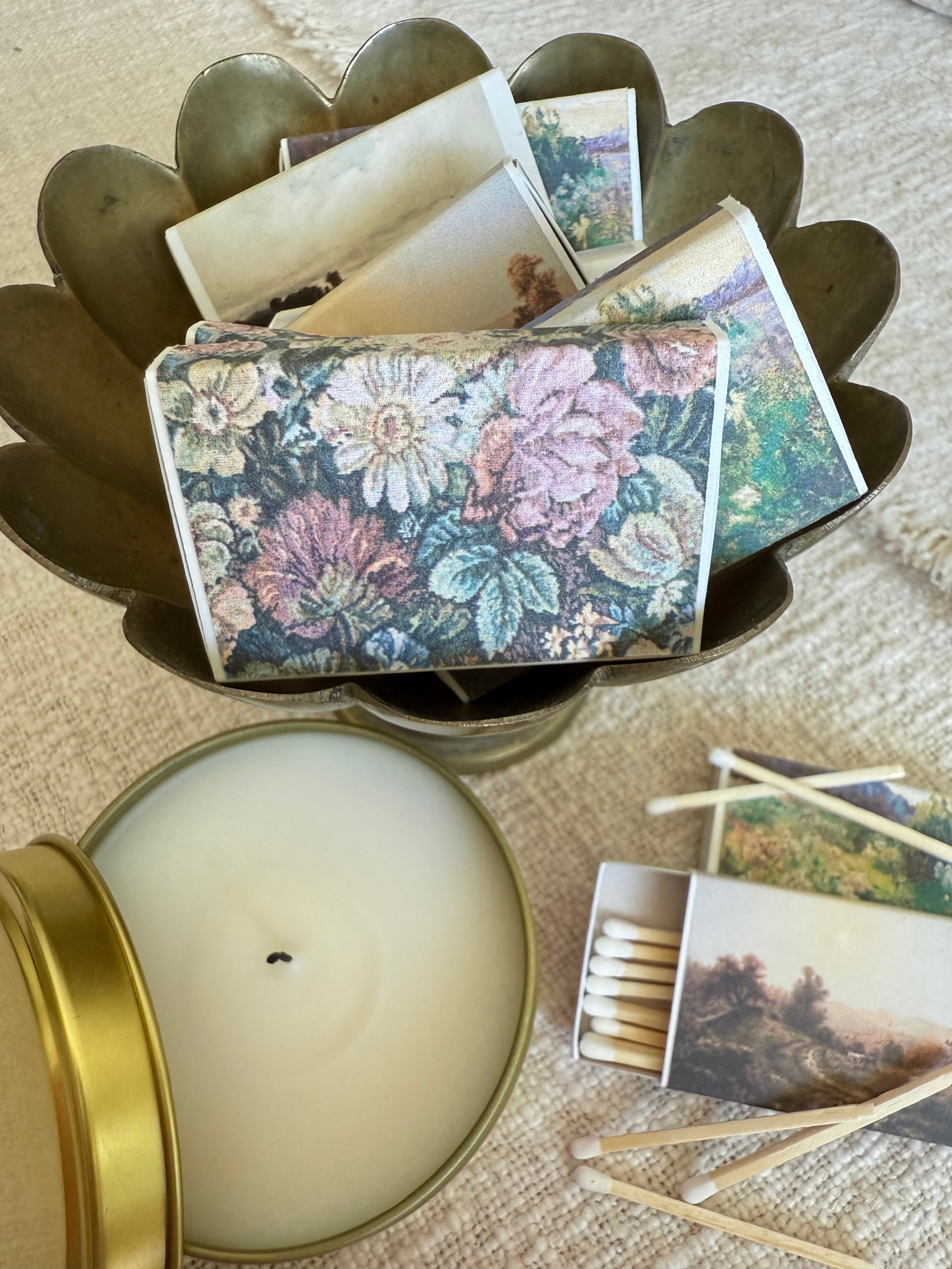 Tapestry Floral Matchbox