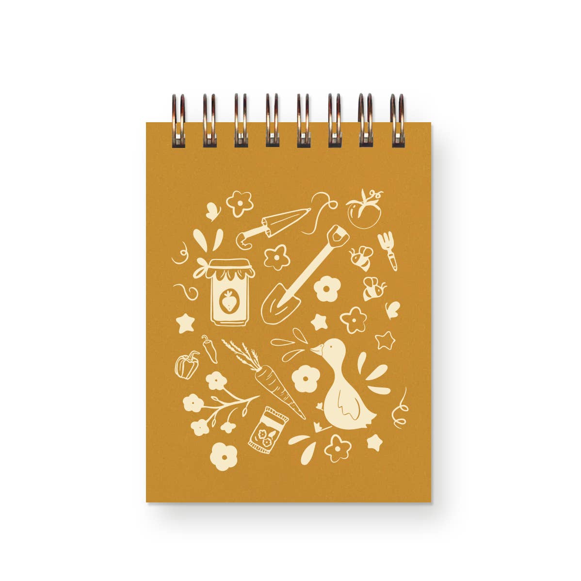 Spring Doodle Mini Jotter Notebook