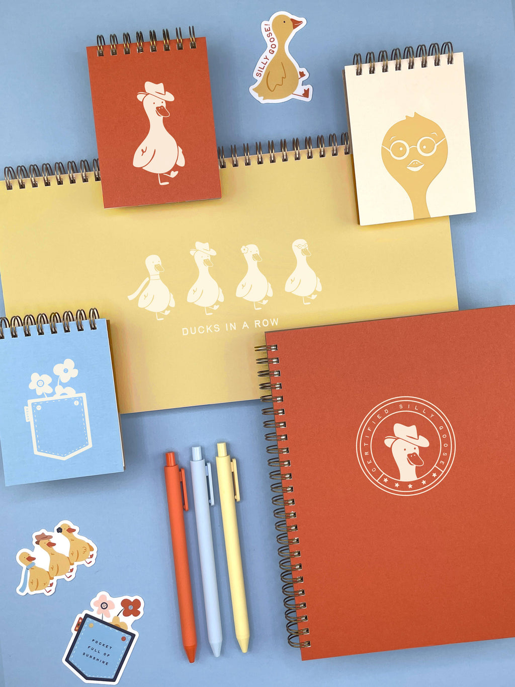 Howdy Notebook Howdy Duck Mini Jotter Notebook – The Weathered Vane