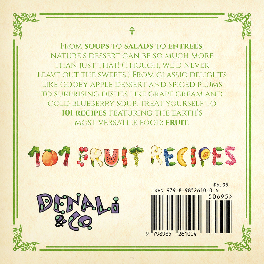 101 Fruit Recipes Pocket-Size Cookbook