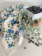 Blueberry Field Tea Towel