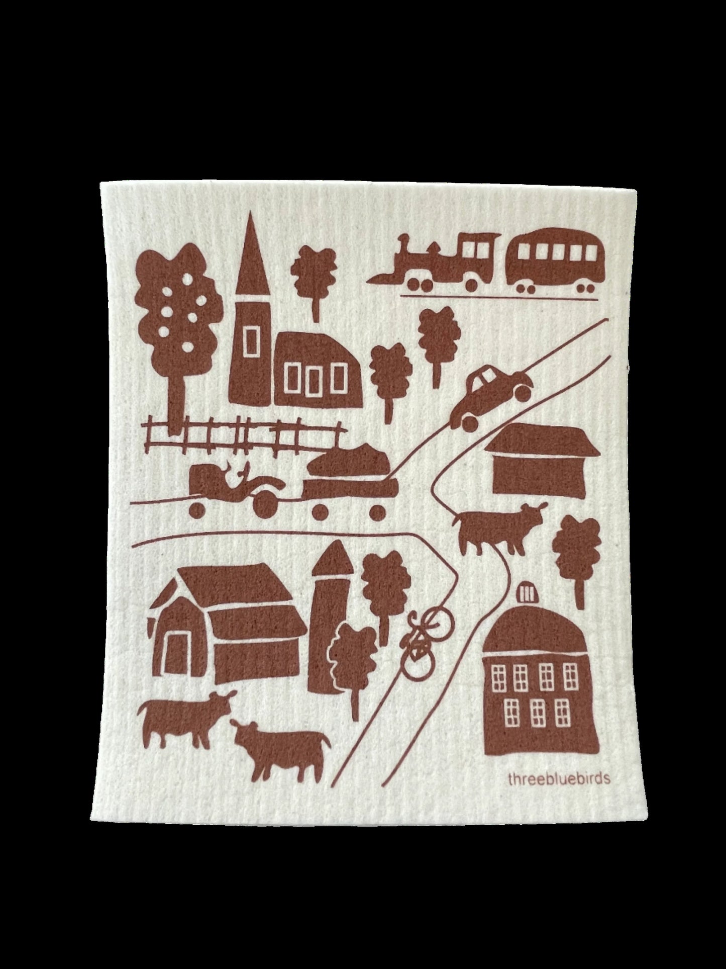 Scenery Swedish Dishcloths