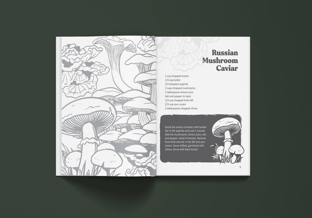 Wild Mushroom Recipes | Pocket-Sized Cookbook