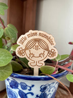 Little Miss Sunshine - Character Plant Stake