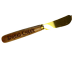 Spread Cheer Gold and Wood Spreader Knife