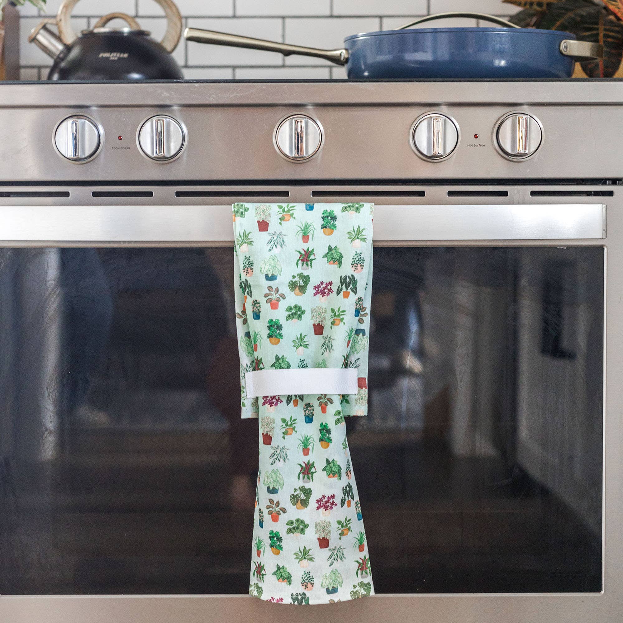 Houseplants Kitchen Towel | 100% Cotton