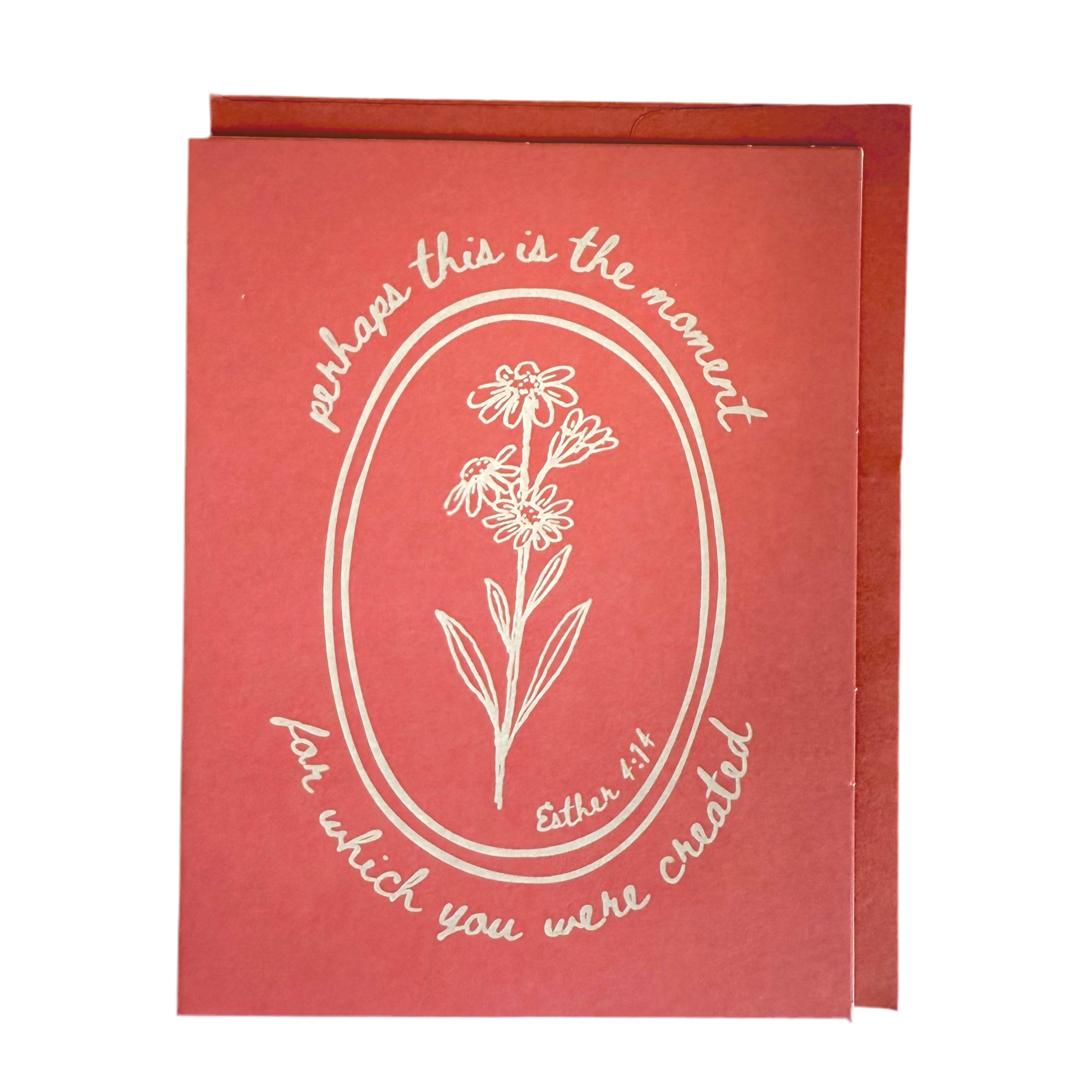 Esther 4:14 Greeting Card