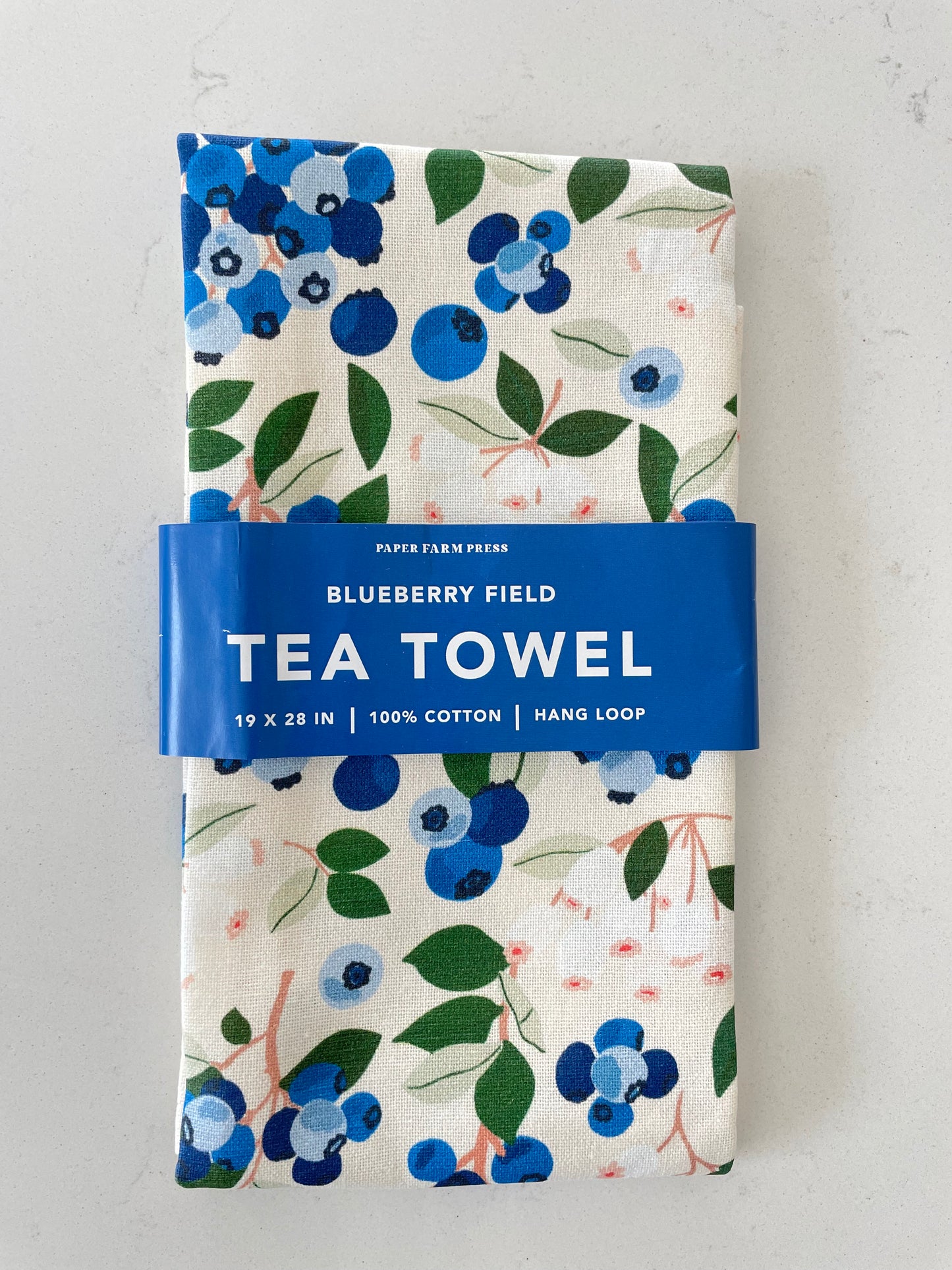 Blueberry Fields Tea Towel