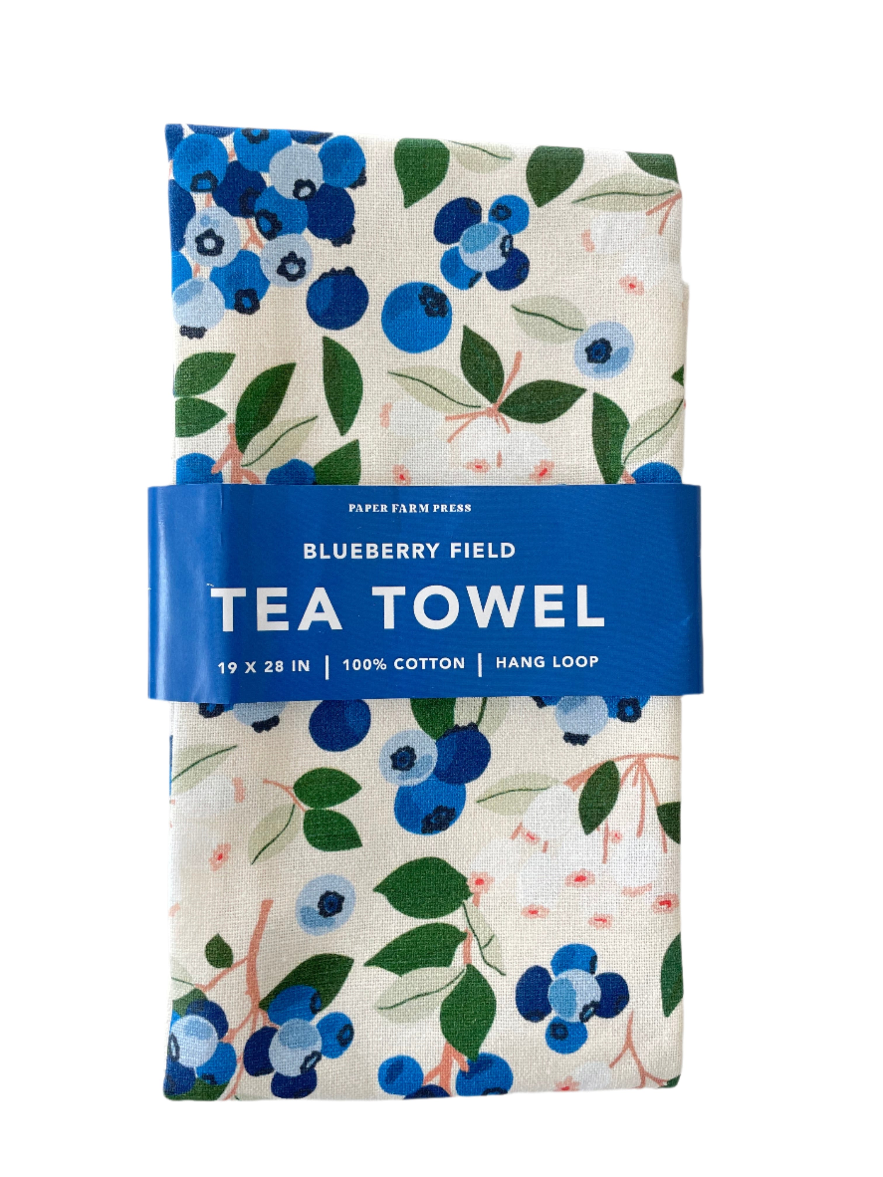 Blueberry Field Tea Towel