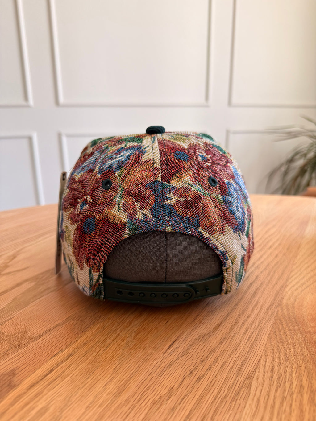 Let's Go Thrifting Floral Tapestry Hat