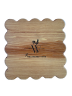 Scalloped Retro Coffee Cutting Board