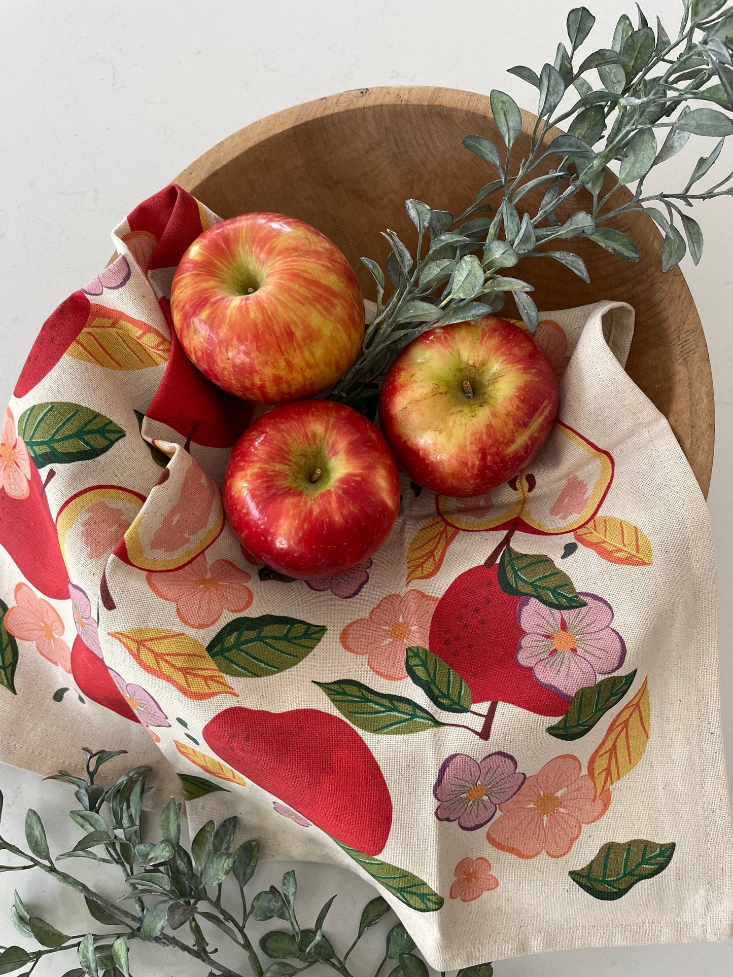 Apple Tree Tea Towel