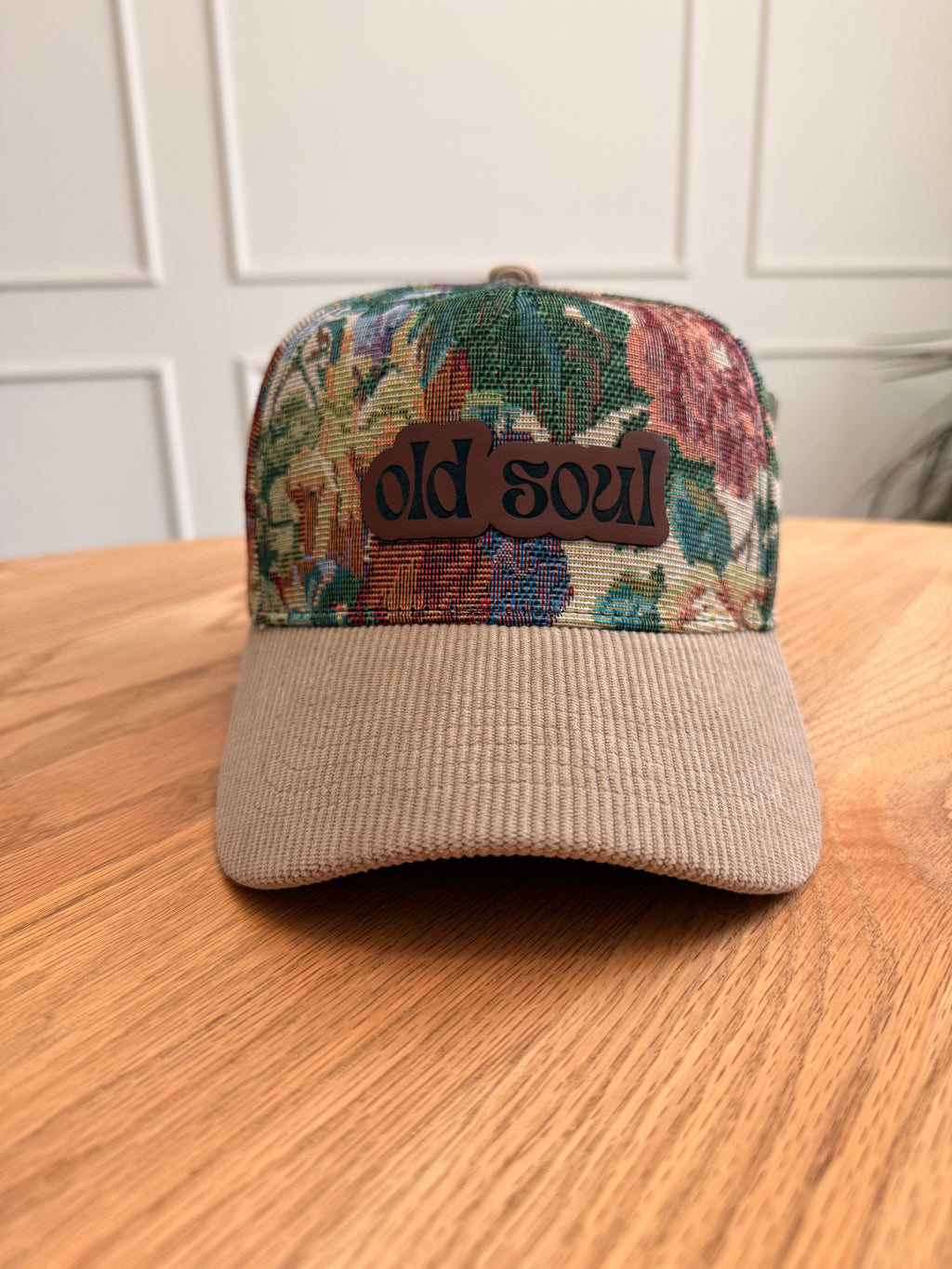 Old Soul Floral Tapestry Hat