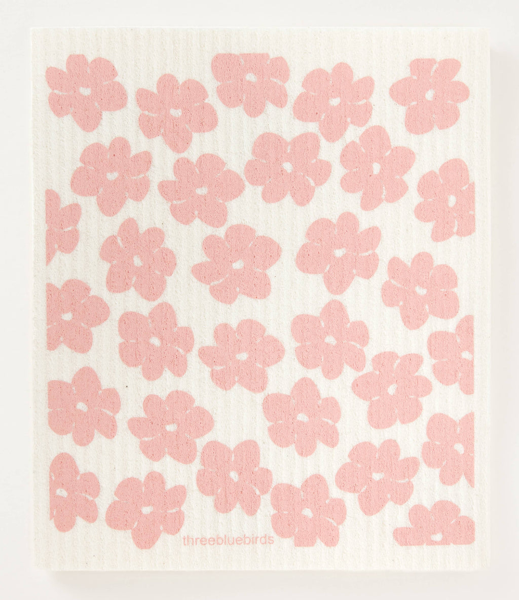Poppies Swedish Dishcloth